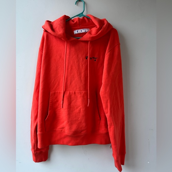 Off-White Hoodie Virgil Abloh . Excellent. Sz Large.